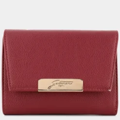 ROOMY- PICCOLA PELLETTERIA DARK RED 2619