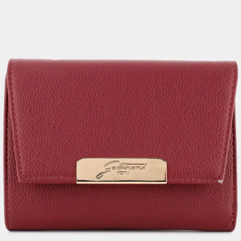 ROOMY- PICCOLA PELLETTERIA DARK RED 2619