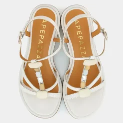 SABINA- SANDALI BIANCO S4SPICY01