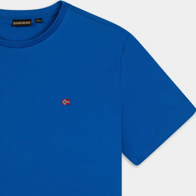 SALIS- T-SHIRT BLU LAPIS NP0A4H8D