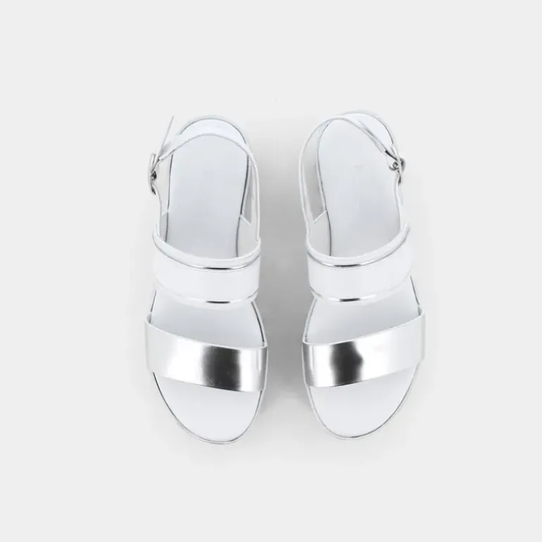 SANDALI ARGENTO E218880D