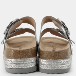 .- SANDALI ARGENTO S11T627