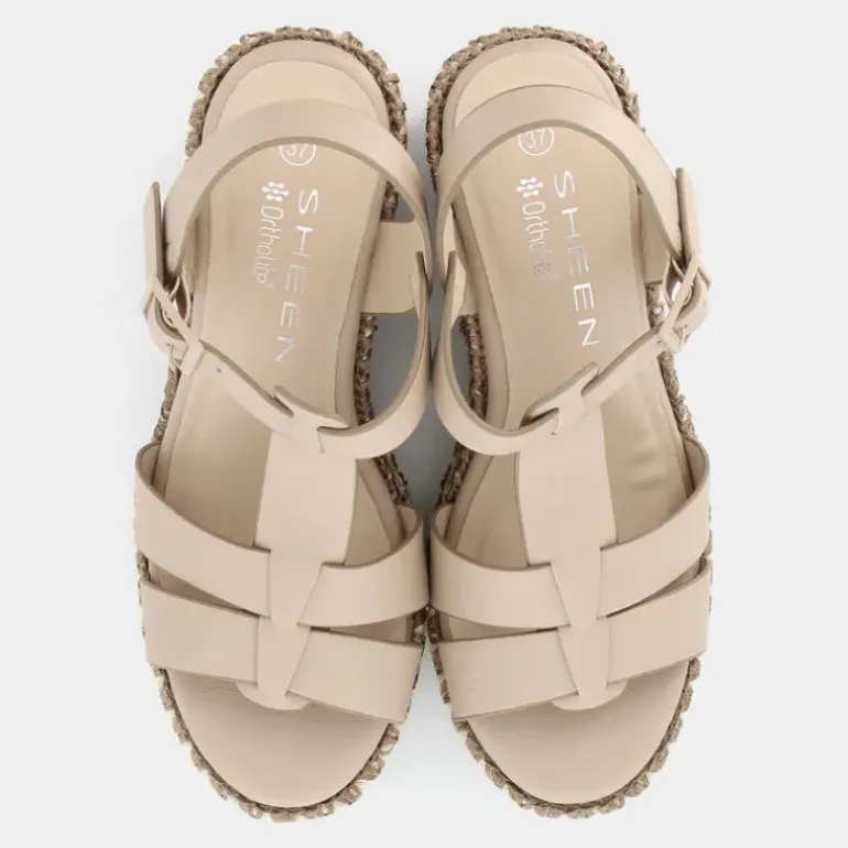 SANDALI BEIGE CR-E25D-06