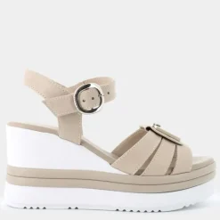 SANDALI BEIGE E410570D