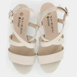 SANDALI BEIGE ME-E25D-50
