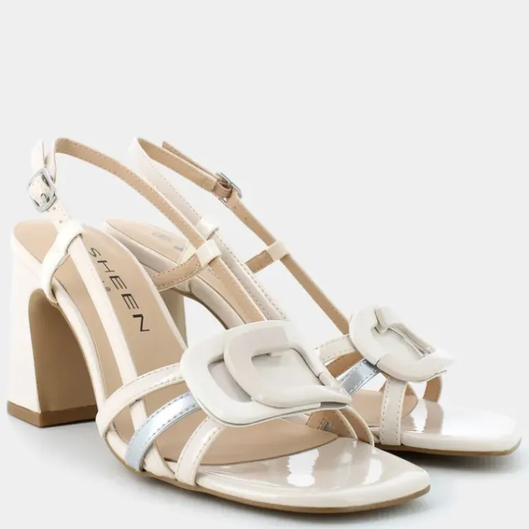 SANDALI BEIGE ME-E25D-40