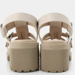 SANDALI BEIGE RE-E25D-23
