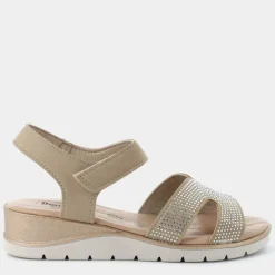 SANDALI BEIGE SG-E24D-05