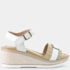 SANDALI BIANCO CM-E25D-02