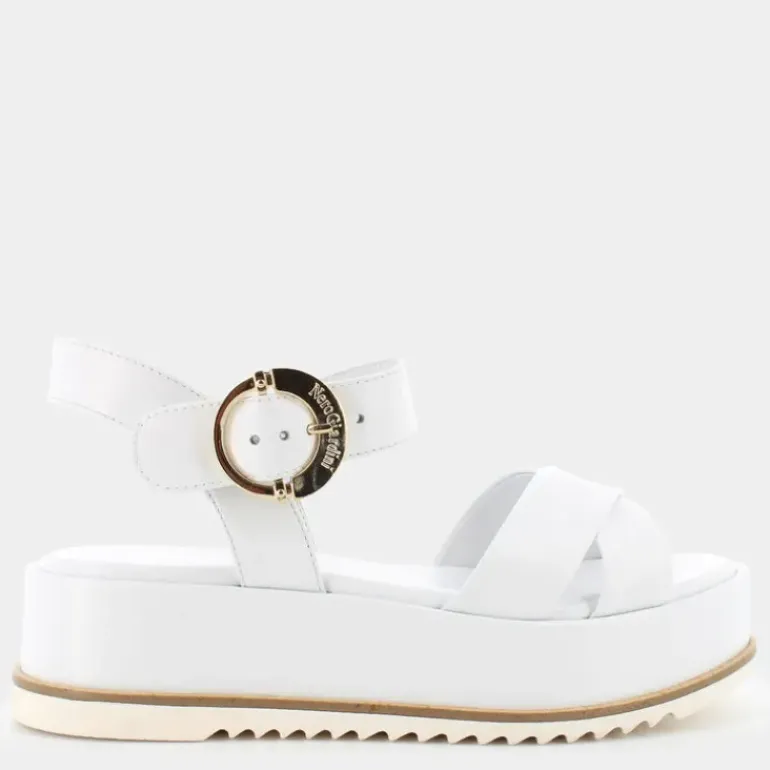 SANDALI BIANCO E410740D