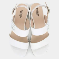 SANDALI BIANCO E410241D 707