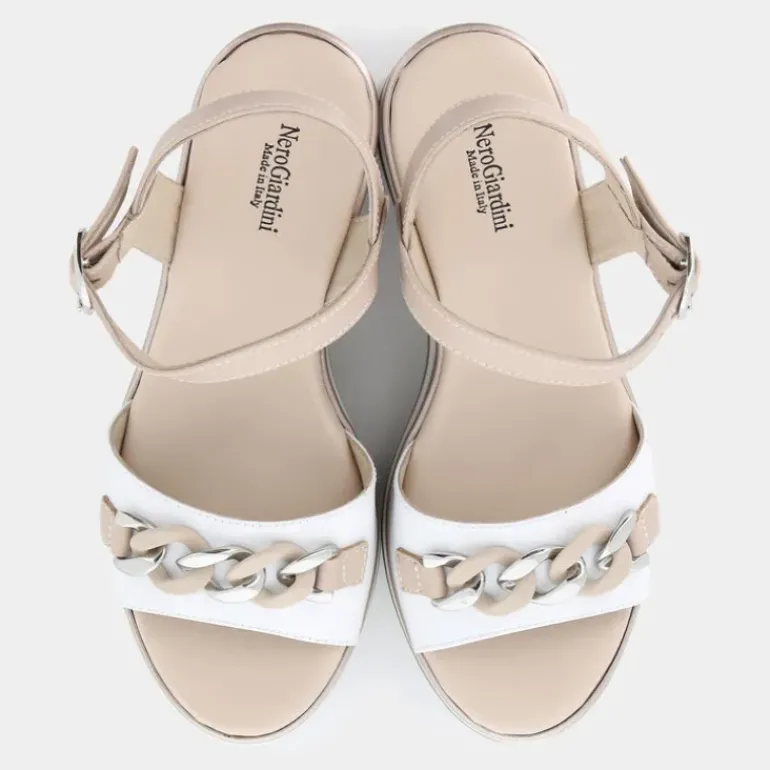 SANDALI BIANCO E410530D