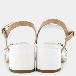 SANDALI BIANCO E410430D