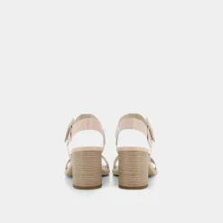 SANDALI BIANCO/NUDE E218654D