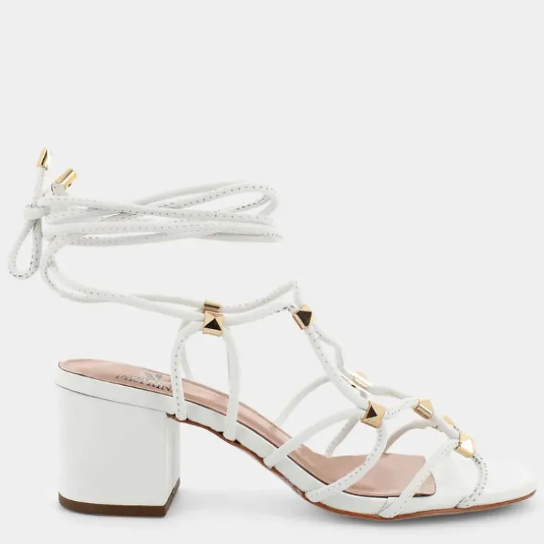 SANDALI BIANCO UN-E24D-05