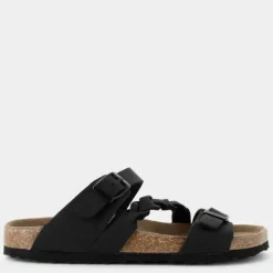 SANDALI NERO AO-E25D-07