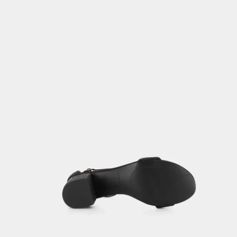 SANDALI NERO DY-E23D-03