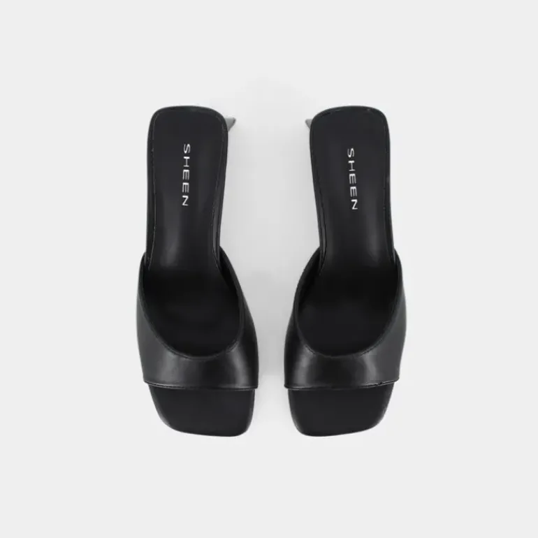 SANDALI NERO DY-E23D-04