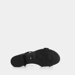 SANDALI NERO E115530D