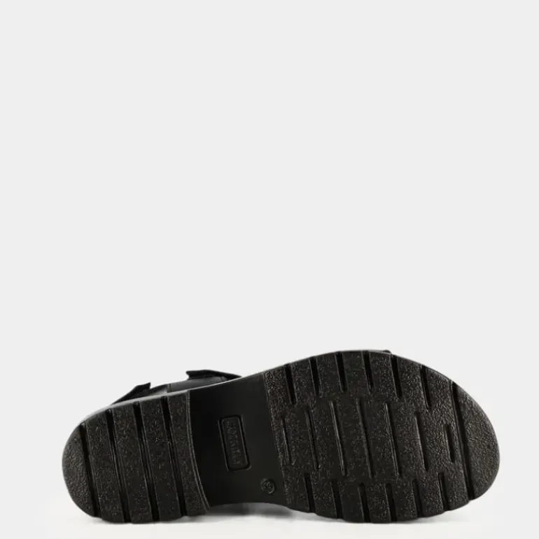 1400- SANDALI NERO IM-E23D-12