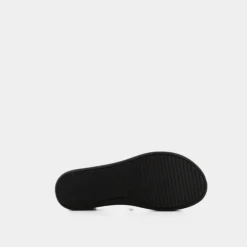 SANDALI NERO OL-E23D-06