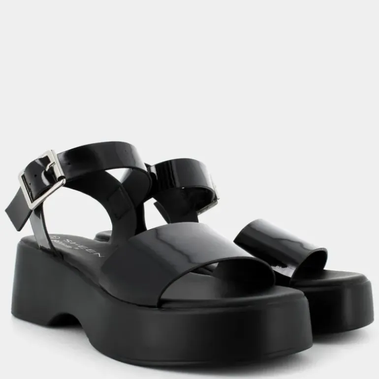 SANDALI NERO RE-E25D-15