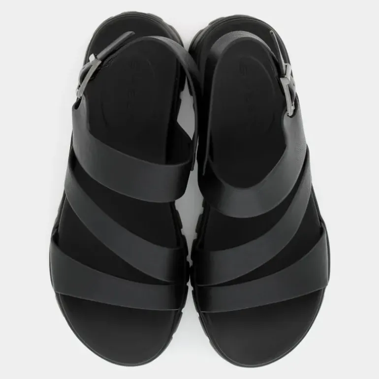 SANDALI NERO XM-E25D-30