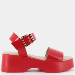 SANDALI ROSSO RE-E25D-15