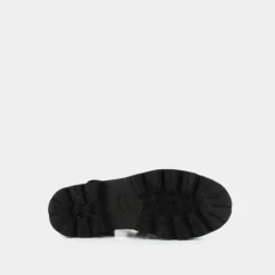 SANDAL W LEATHER BLACK- STRINGATE NERO CLW362600