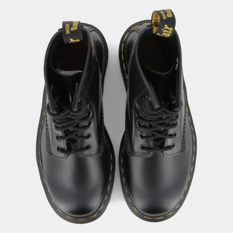 1460- SCARPONCINI Black Smooth 1460