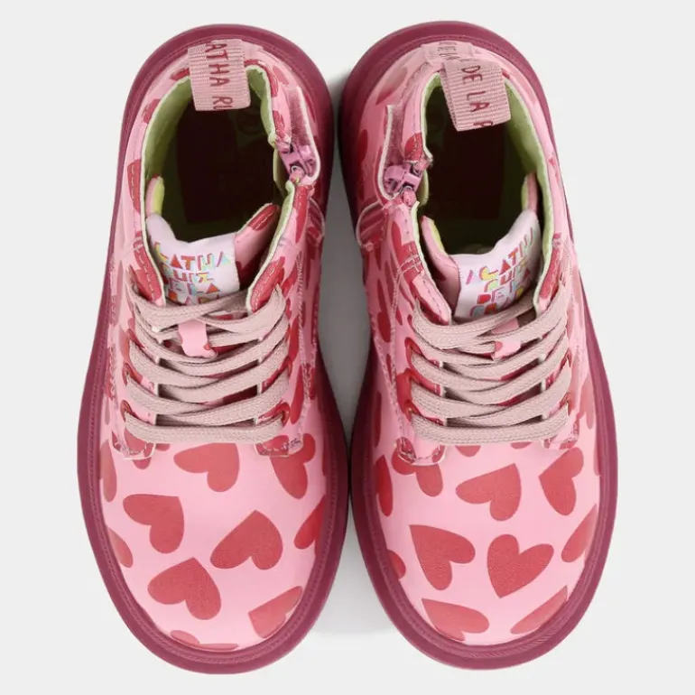 SCARPONCINI E STIVALETTI PINK CORAZONES ROJO 241962