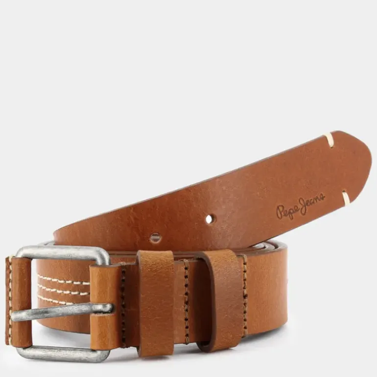 SCOTT BELT- CINTURE COGNAC BROWN PM021016