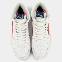 sevaro mid- SPORTIVE White-Fila Red FFM0256