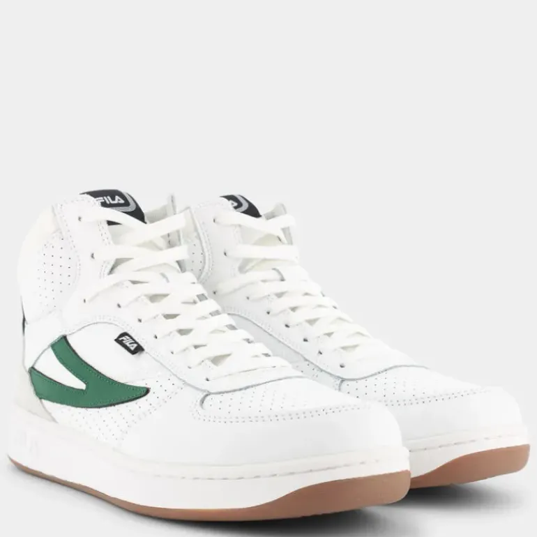 sevaro mid- SPORTIVE White-Verdant Green FFM0256