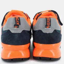 SHOOT JR - 8- SNEAKERS BLU ARANCIONE JS290023L