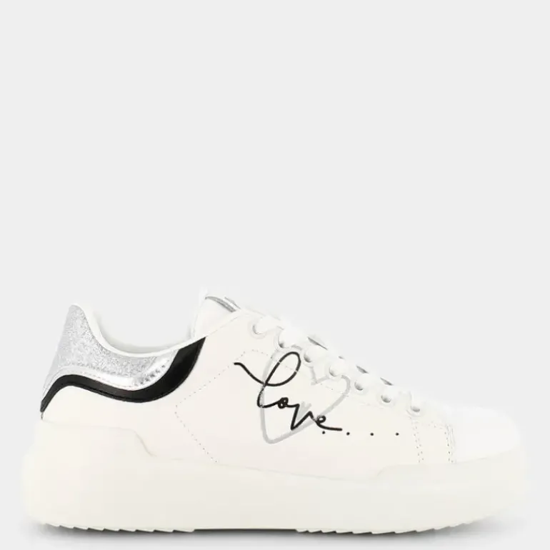 SILVER- SNEAKERS BIANCO OW-E21D-04