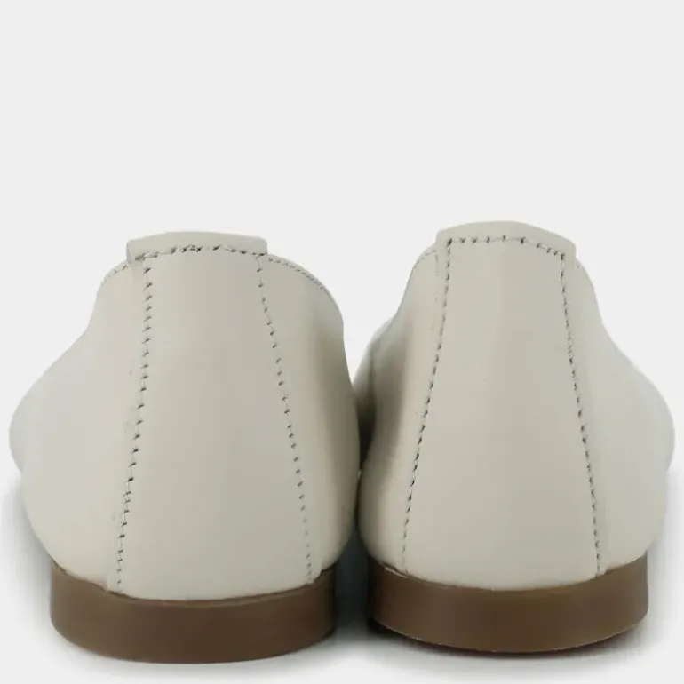 SIMONA- BALLERINA OFF WHITE/PLATINO GI-E25D-01