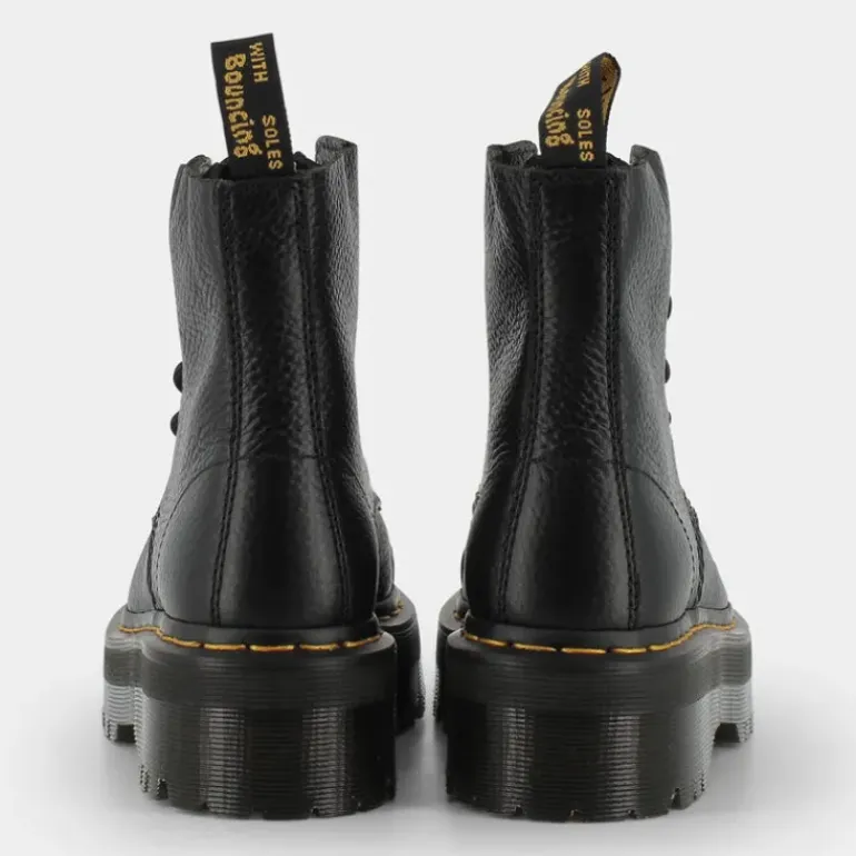 Sinclair- SCARPONCINI Black Milled Nappa 22564001