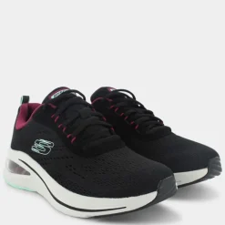 SKECH-AIR META- SPORTIVE Black Mesh/Multi 150131