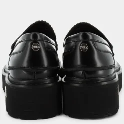 SLASH- MOCASSINI BLACK CLW394700