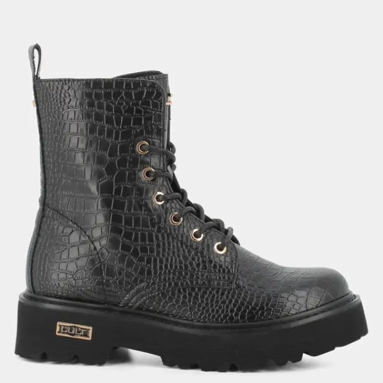 SLASH- SCARPONCINI BLACK CLW303702