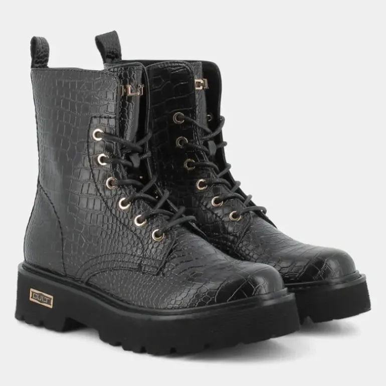 SLASH- SCARPONCINI BLACK CLW303702