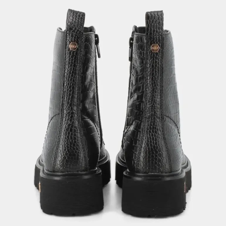 SLASH- SCARPONCINI BLACK CLW303702