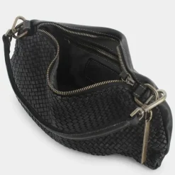 SLAVATO- CLUTCH NERO FNP1705SL