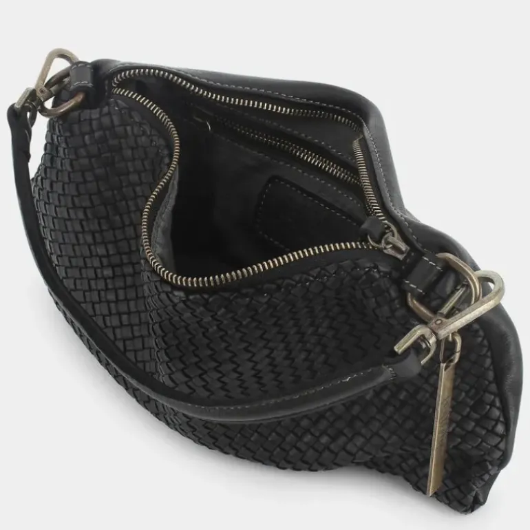 SLAVATO- CLUTCH NERO FNP1705SL