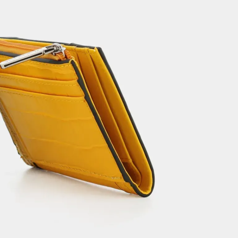 SMALL WALLET- PICCOLA PELLETTERIA YELLOW MW0112S51