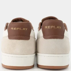SMASH FINE 2- SNEAKERS OFF WHITE CUOIO RZ3B0025L