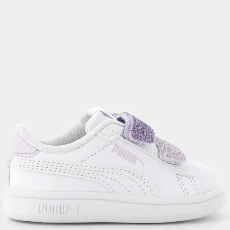 Smash 3.0 L Glitter Velcro V Inf- PRIMI PASSI White-Lavender Alert-Lilac Frost 395610