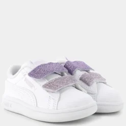 Smash 3.0 L Glitter Velcro V Inf- PRIMI PASSI White-Lavender Alert-Lilac Frost 395610