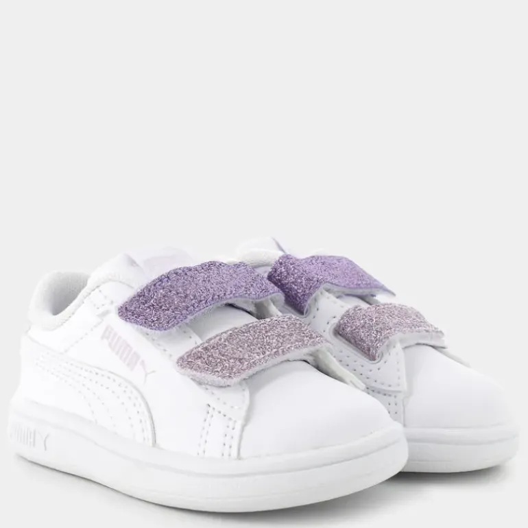 Smash 3.0 L Glitter Velcro V Inf- PRIMI PASSI White-Lavender Alert-Lilac Frost 395610